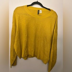 Yellow sweater